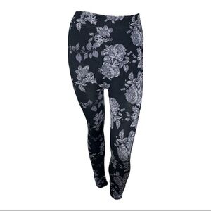 MTLA High Waist Floral Leggings Sz Small
